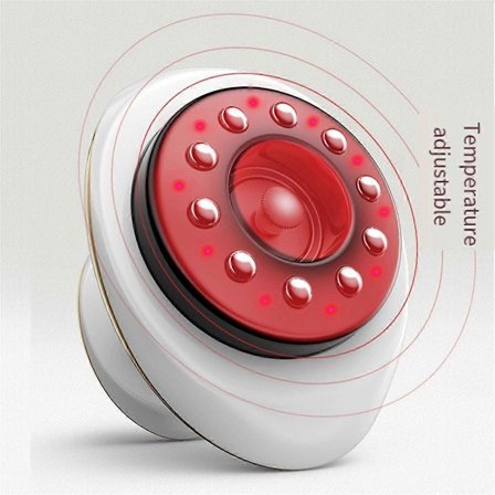 Elektrisk Massage Skrabning Kropsmassage Smart Elektrisk Vakuum Cupping Opvarmning Sugekop Enhed Ryg Nakke Arm Massager, A