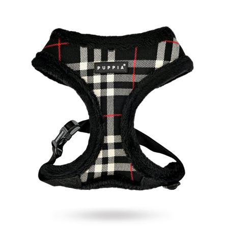 DEAN Black - Fodrad Hundsele - Klassiska hundselar, Jacket, Step-in, Y-Selar Dragselar, Fodrade vinterselar på Doggie.se