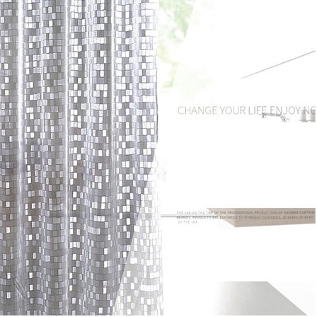 PVC-suihkuverho - Mosaic Design