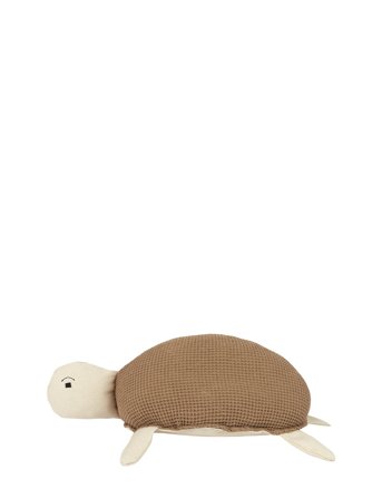 NOBODINOZ Wabi Sabi Turtle Cushion 30X20X10 - Beige - ONE SIZE