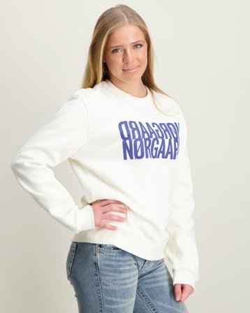 Mads Norgaard Original Sweat Talinka Sweatshirt Hvid Trøjer Pige - Kids Brand Store