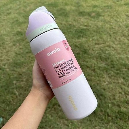 Owala 24/32oz CANDY COATED Vannflaske Flip Top Rustfritt Stål