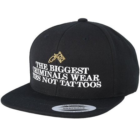 Tattoo Collective - Black - snapback - Cap - Biggest Criminal Black Snapback - Hatstore