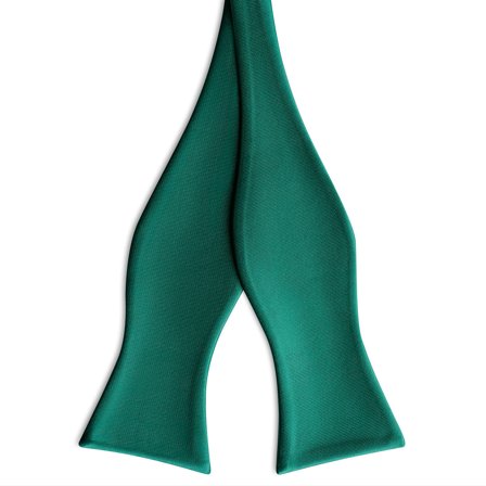 Laço por Atar em Cetim Verde Esmeralda para homens - Laços para atar