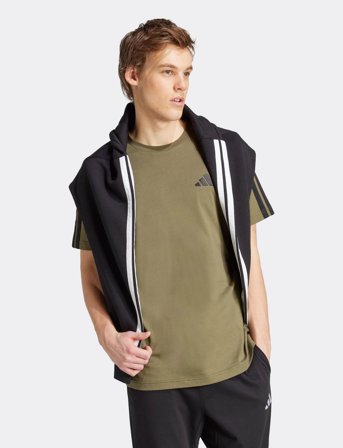 adidas Sportswear M 3S Sj T - Brown - M