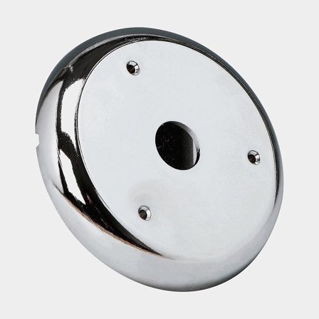 Ultraflex täckbricka förkromad