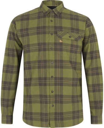 Seeland Highseat Shirt Light Olive - Flanellskjortor