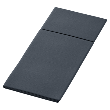 Serviett Bio Slim Svart 40x33c