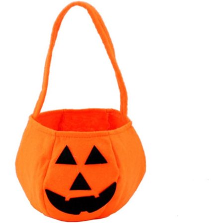 Halloween-väskor Pumpa Godispåsar för Barn Trick or Treat
