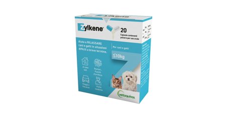 Zylkene Mangime Complementare per Gatti e Cani 75mg 20 Capsule