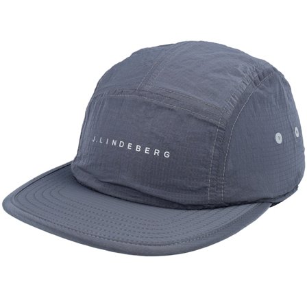 J.Lindeberg - Grey 5panel Czapka Z Daszkiem - Jody Cap Night Owl 5-Panel @ Hatstore