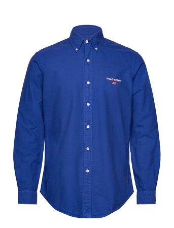 Classic Fit Polo Sport Oxford Shirt Blue Polo Ralph Lauren