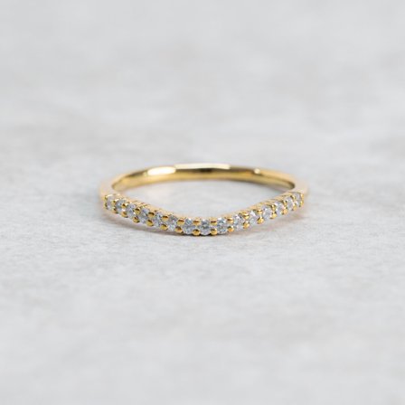 Förlovningsring Vingloka, 18K rödguld - Förlovning- och vigselringar