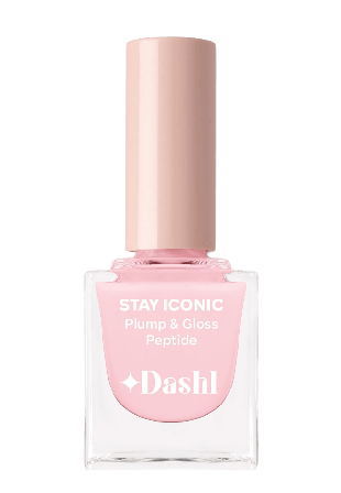 DASHL Stay Iconic Plump & Gloss Peptide Nagellack Unisex Rosa 10ML