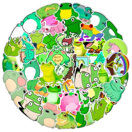 50 Färgglada Klistermärken - Personlig Touch!