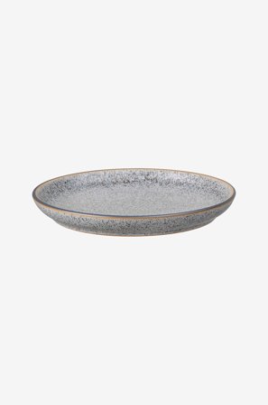 Denby - Tallerken Coupe Studio Grey 21 cm 4-pk - Grå - Asjetter - Fra Homeroom