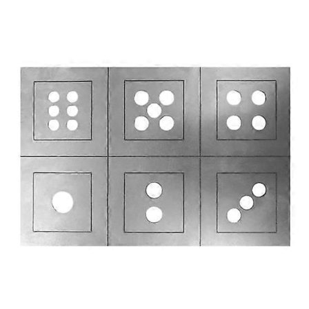 1 Sett Sveisepraksis Terning Kit Nybegynner Terning Sveisekuponger Sveiseopplæring