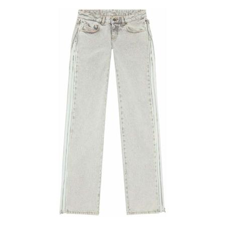 Diesel Wide Jeans Grå, Dame, Størrelse: W25