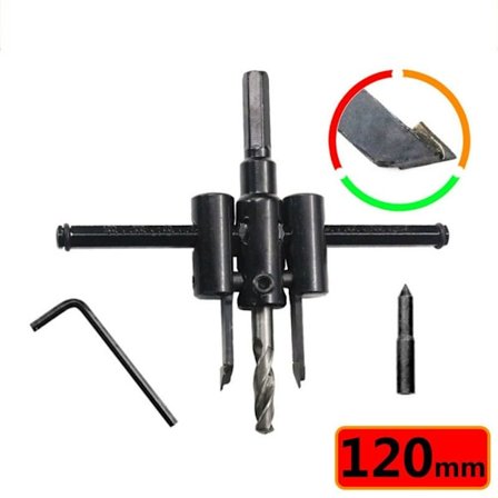 Sirkel hullsag hullåpner 30-120MM