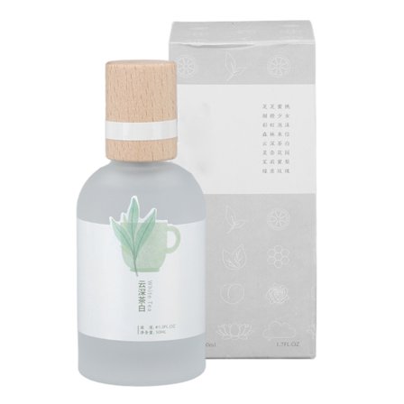 50 ml tuoksu huurrettu pullo pitkäkestoinen kevyt virkistävä teenmakuinen tuoksu naisille miehille