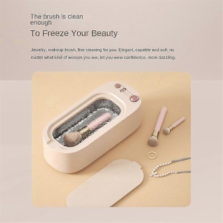 Ultralyds smykkerenser maskine, professionel smykkerenser med 3 tilstande til briller, smykker grøn js