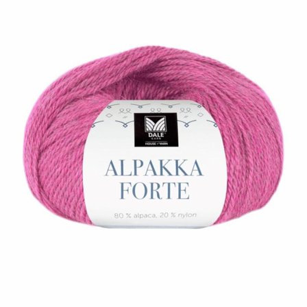Dale Garn Alpakka Forte Fuksia 748, 50g