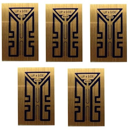 Signalforstærkende klistermærker 5 stk. bærbar signalforstærker SP-3 antenne signalforstærker bærbar signalforstærker