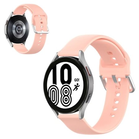 Yksinkertainen silikoninen ranneke Samsung Galaxy Watch 4 -kelloon - Pinkki