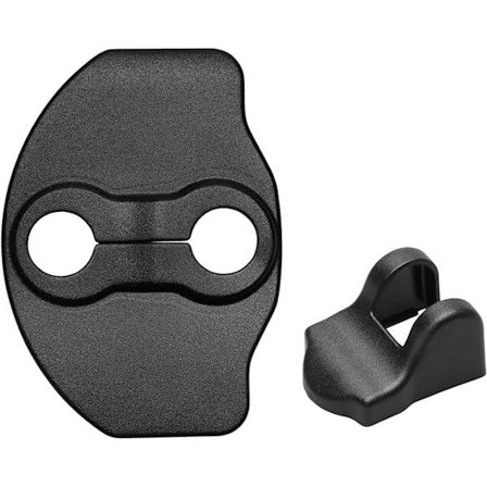 #Passar Tesla Model 3 Model Y Dörrlås Skyddande Cover Dörrlås Dörrstoppskydd Set om 6#