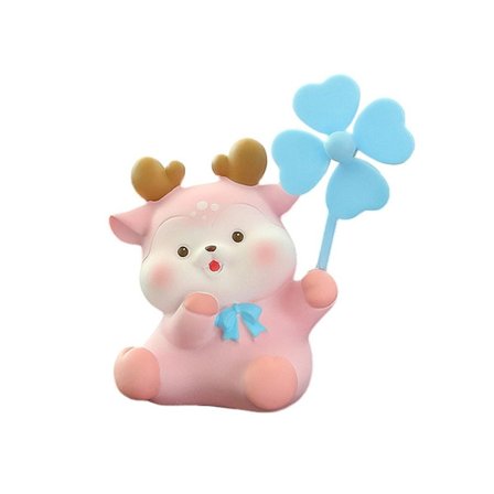 Vindmølle Bil Dekoration Dyr Bil Ornament HJORT HJORT