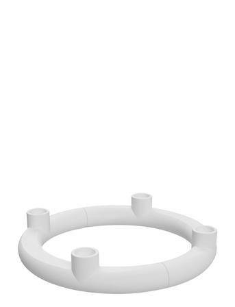 United Candlestick Home Decoration Candlesticks & Tealight Holders Candlesticks Hvit Cooee Design