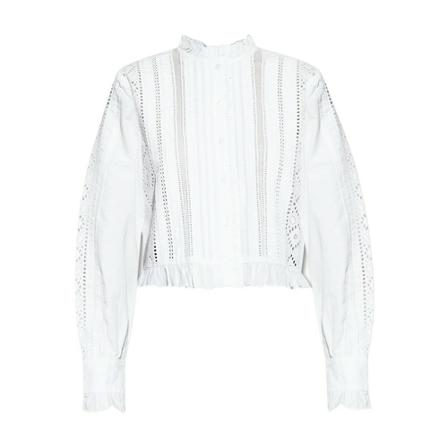 Allsaints - Blusar - Vit - Dam - Storlek: M, Dam, Storlek: M