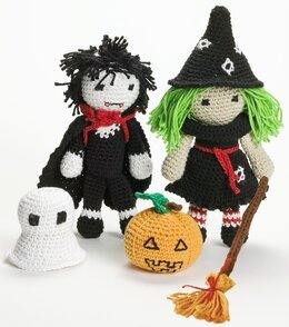 Halloweendockor Amigurumi