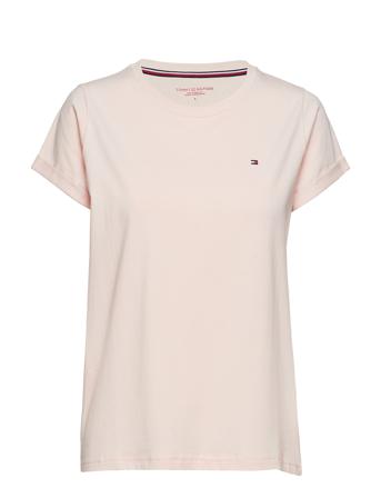 Cn Tee Ss Topp Rosa Tommy Hilfiger