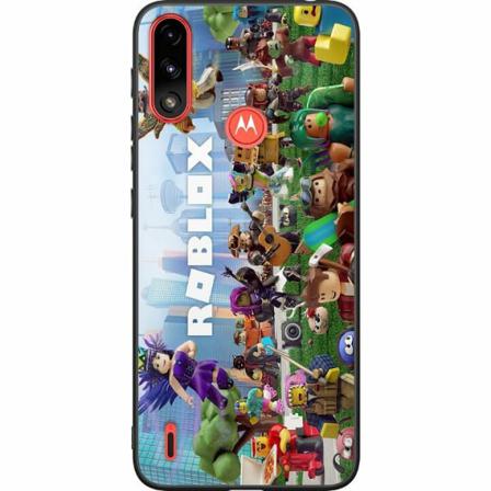 Motorola Moto E7i Power Svart Skal Roblox