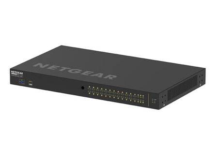Netgear AV Line M4250-26G4F-PoE+ - switch - 24 porter - Styrt - rackmonterbar
