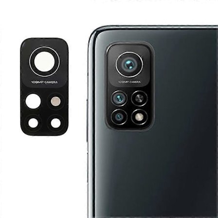 OEM Takakameran linssin lasi Xiaomi Mi 10T Pro 5G:lle (M2007J3SG, M2007J3SP, M2007J3SI, M2007J17C)
