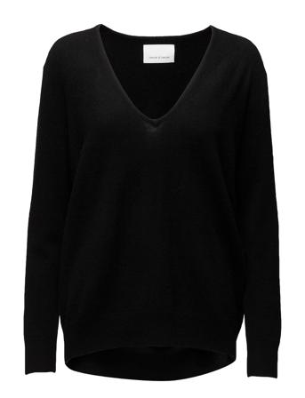 Boston V-Neck 6304 Pulllover Svart Samsøe Samsøe