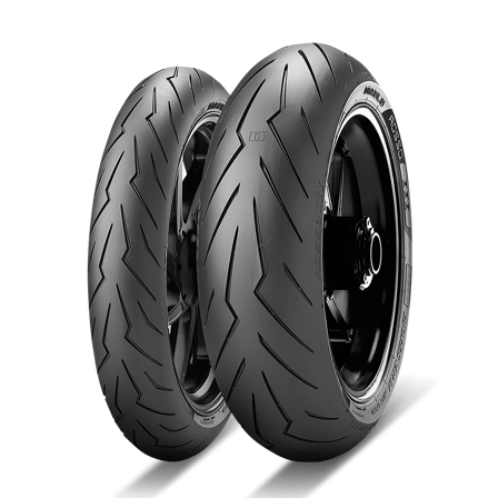Dekk Pirelli Diablo Rosso III 110/70 ZR 17 M/C 54W TL