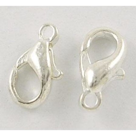 50 stk. 10 mm. hummerlås (5 farvevalg)