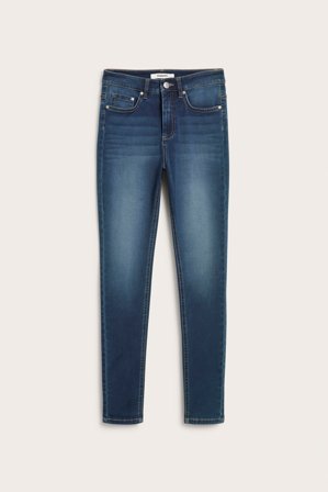 Kappahl | Dżinsy Super Slim High Waist | Ciemny dżins