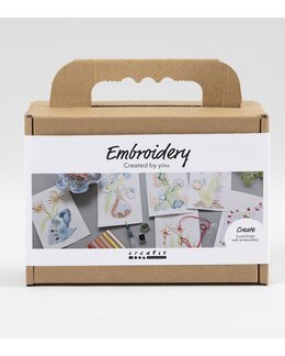 Mini-Kit Stickerei Malerei