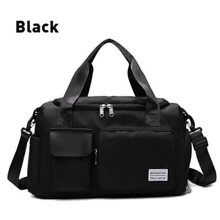 MARKROYAL Canvas Gymbag Reisetrille for Kvinner Duffelbag Vanntett Skulderveske med Skoskap Lomme Håndveske Dropshipping