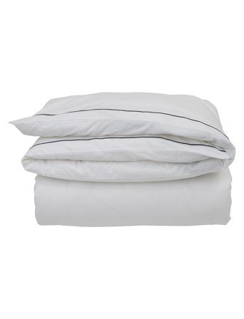 Lexington Home Hotel Percale White/Blue Duvet - White - 200X220CM