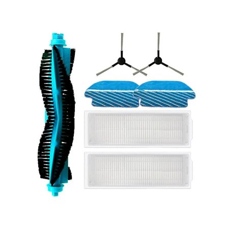 Huvudsidoborste Hepa-filter Mopptrasa Ersättning För Conga 34