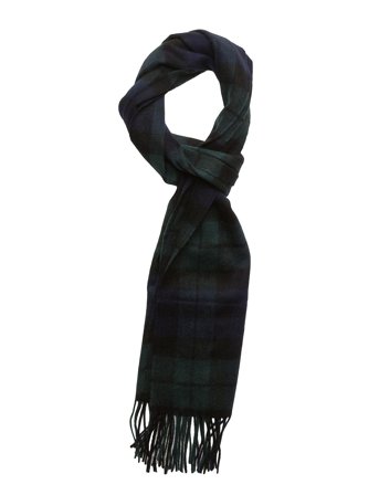 Barbour Barbour New Check Tartan Scarf - Green - ONE SIZE