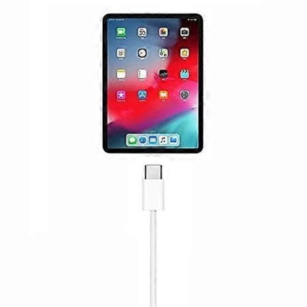 USB A till USB-C-kabel för iPad Pro 11-tum, iPad Pro 12,9-tum, iPad 10,9 tum, iPad Mini 6:e generationen, snabbladdare