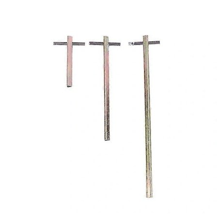 {PL}Heis Triangel Nøkkel 100/200/300mm Skiftenøkkel Triangulær Skrutrekker Forlenget Type Profesjonell Tog Triangel Nøkkel Heisdør