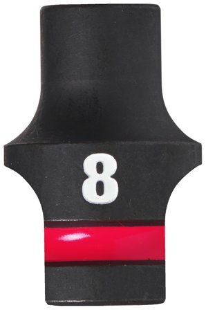 Milwaukee Shockwave Impact Duty Krafthylsa 1/2" fyrkant 8 mm, Skruva
