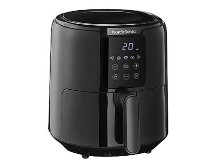 Airfryer 1300W 4,2L Sort